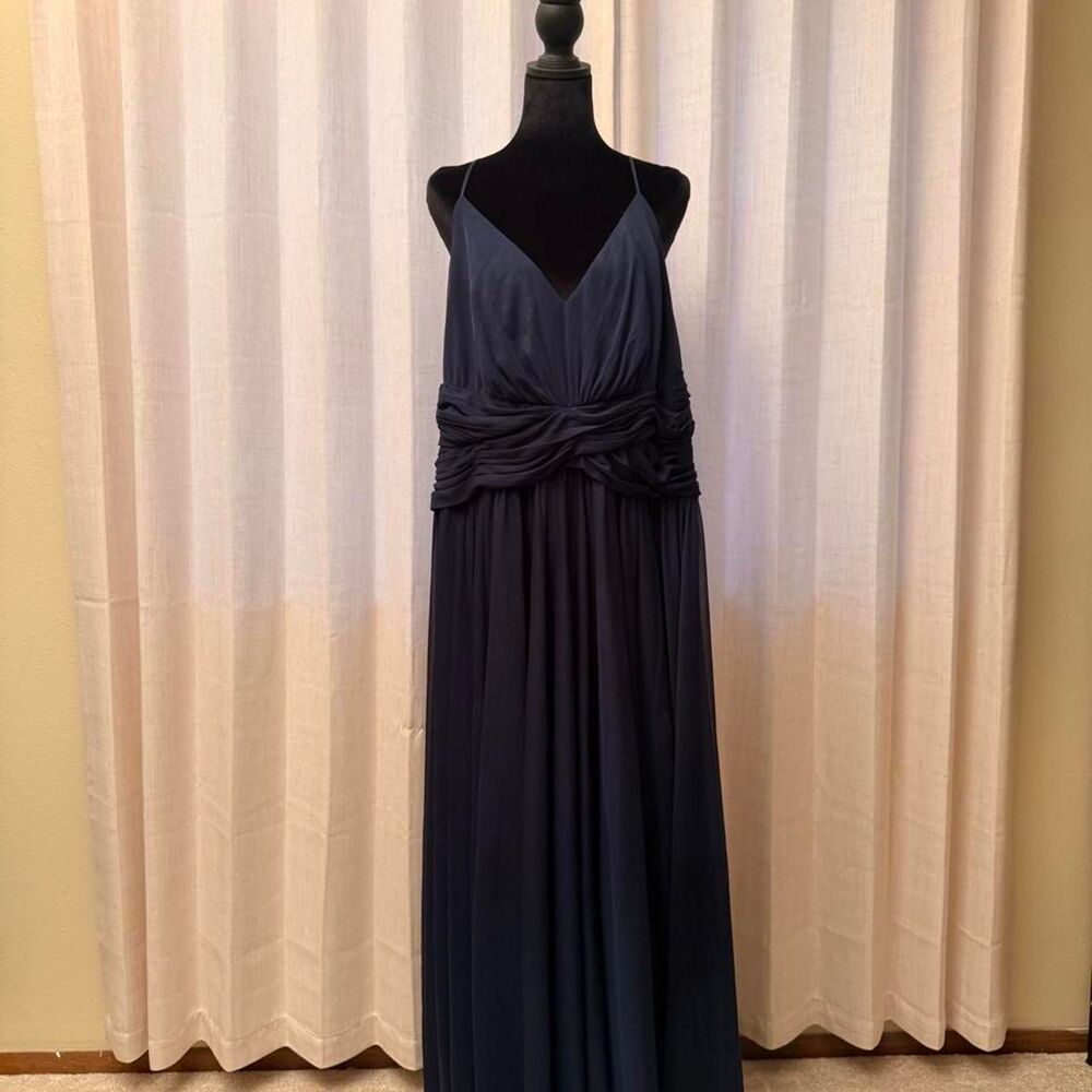 Unbranded Women's Navy and Black Dress
